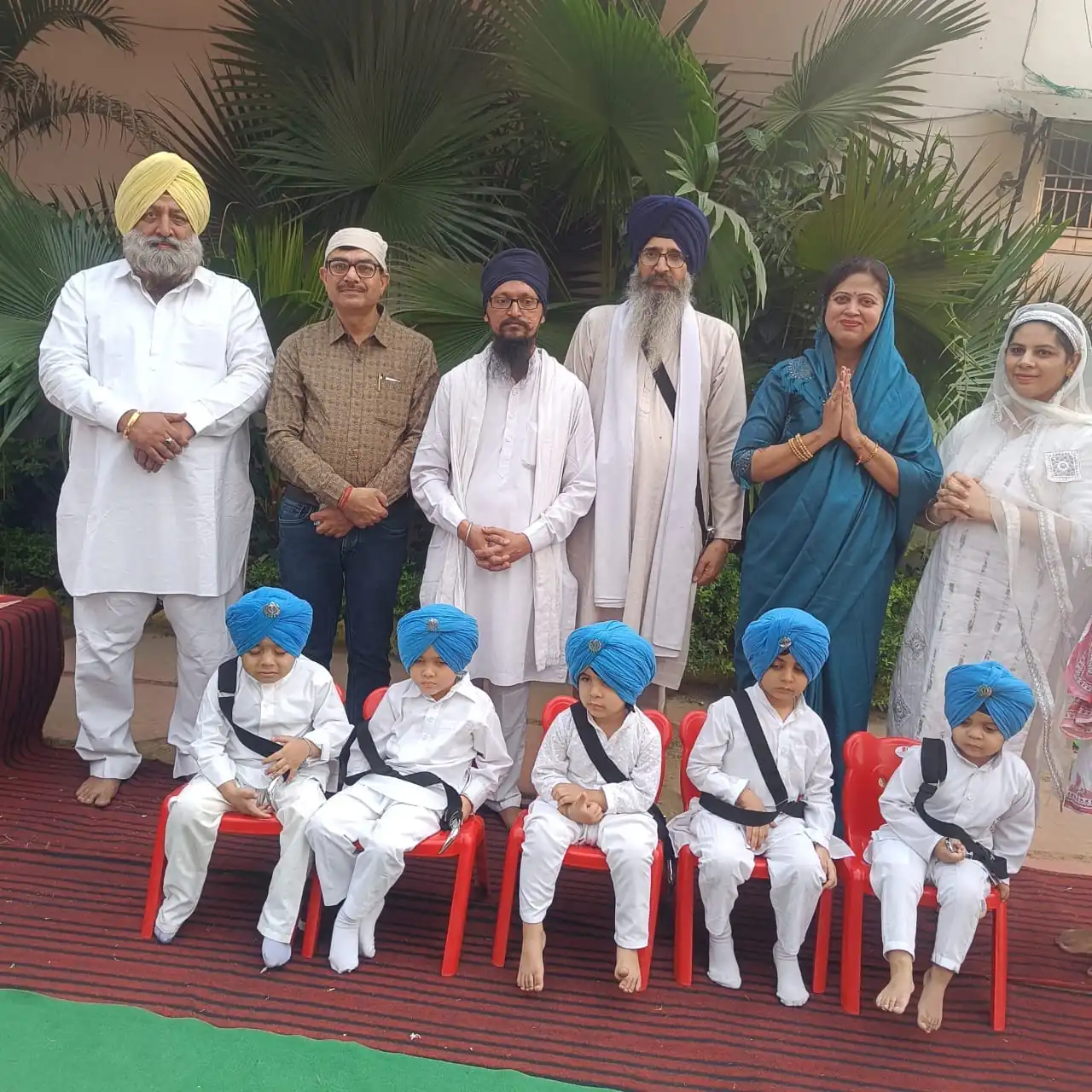 गांधी कॉलोनी में श्री गुरुनानक पर्व मनाया गया