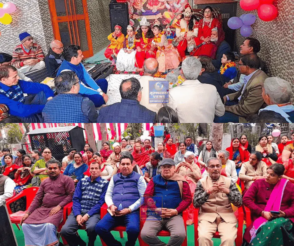 Lord Radha Krishna's marriage festival was celebrated in Shyama Colony of Keshavpur