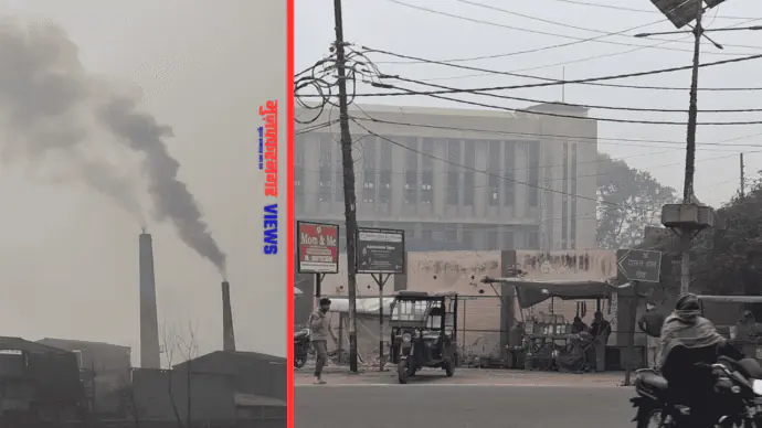 मुज़फ्फरनगर में वायु प्रदूषण से राहत