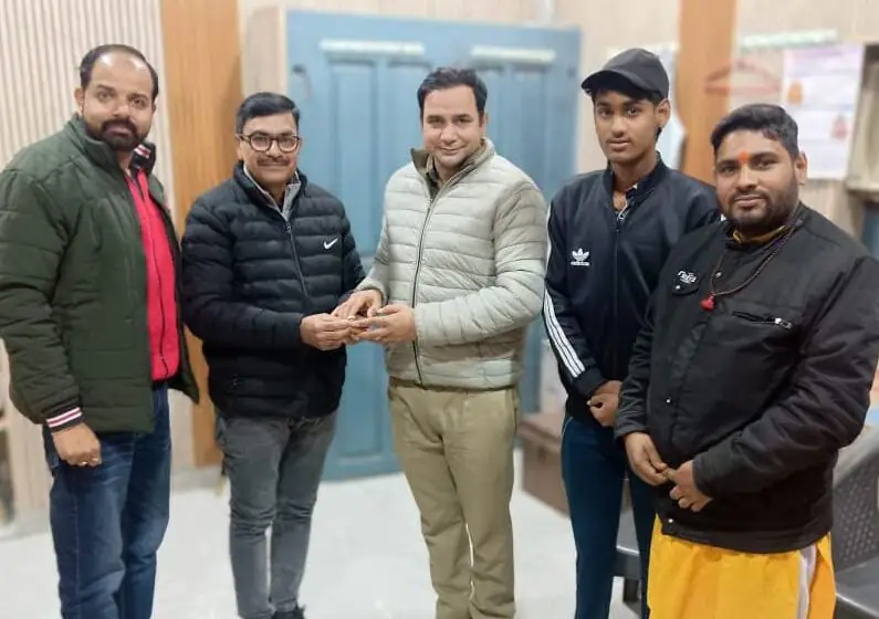 मुज़फ्फरनगर- गाँधी कॉलोनी में सीसीटीवी ने दिलवायी खोई हुई अंगूठी