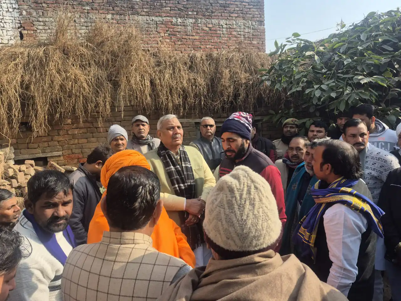 MP Harendra Malik met the victim's family in Meerut and said that the girl should be recovered soon.